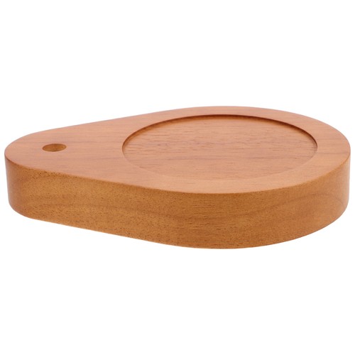 Lampada legno forma di - , a