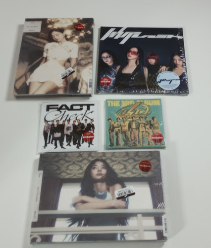 Lot pop albums - k-pop, cds