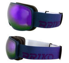 BRIKO 25 MASCHERA BORN 2 LENSES SCI NEVE SNOW SCIARE 21131EW A06 GREEN PURPLE