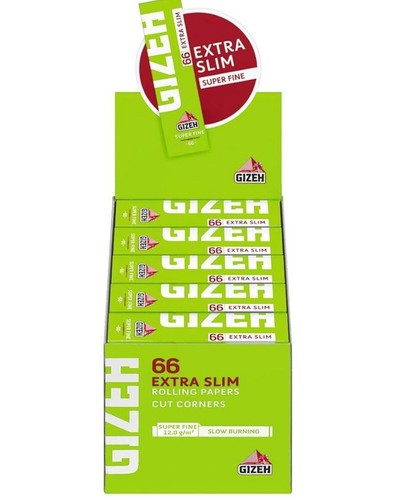 Cartine gizeh green extra slim - gizeh,