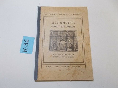 Libro arte monumenti greci - arte,