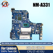 Per Lenovo Ideapad G70-70 G70-80 NM-A331 Notebook Scheda Madre i3 i5 i7 CPU
