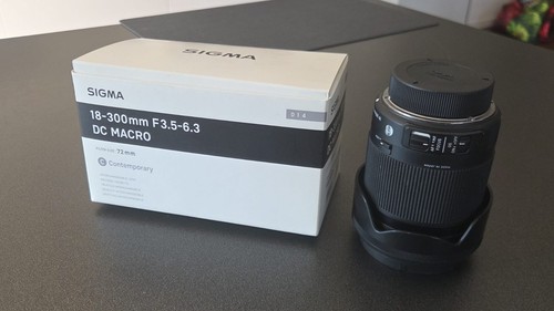 Obiettivo sigma 300 dc - obiettivo, 18-300