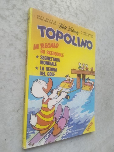 Topolino libretto 1288 1980 - libretto, n.1288