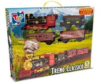 TRENO GIOCATTOLO A VAPORE