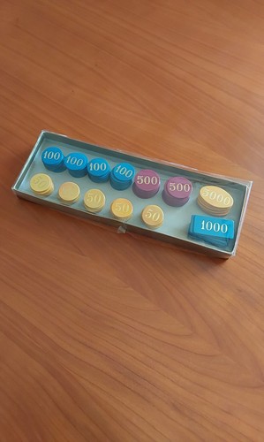 Confezione fiches per giochi