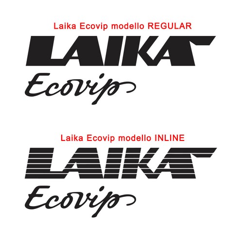 Adesivo laika ecovip scritta - ecovip,