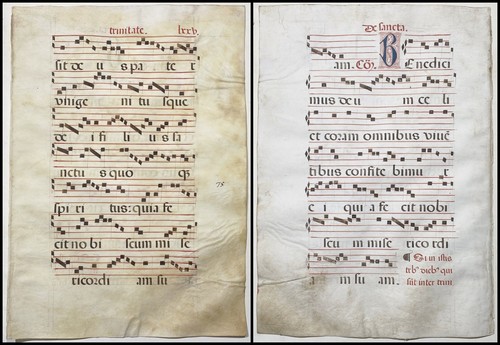 Antifonario pergamena - antifonario,