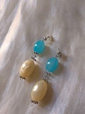 Orecchini Vintage Pietre Dure