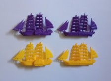 SET NAVI MODELLINO VELA GIALLO