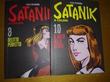 Lotto Satanik a colori n. 8 e n. 10