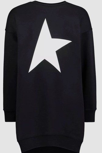 Felpa stella nera golden goose - nera,