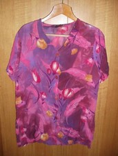 CAMICIA VINTAGE SHIRT UOMO HIPSTER FIORI