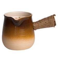  Pentolino Caffe Turco Scalda Latte Produttore Di Tè Ceramica Teiera D'epoca