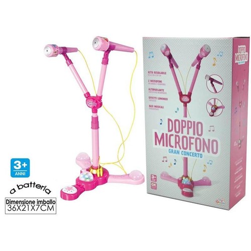 Microfono doppio concerto - doppio,