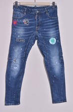 Dsquared2 Jeans Uomo Blu Slim