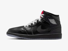 Jordan 1 Mid SE Black Metallic Reimagined HV5177-010 size 41/42EU