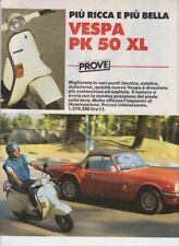 advertising Pubblicità MOTO PIAGGIO VESPA PK 50 XL  1986 -MOTOITALIANE SCOOTER
