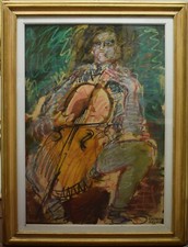 DIPINTO Gemalt OLIO SU TAVOLA (COMPENSATO) Colombini Maurilio 70x100 