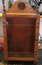 Vetrinetta Porta Chiavi in Legno del 1900