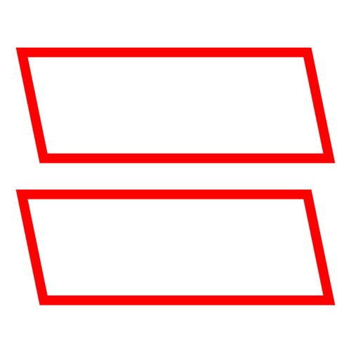 Strisce bianche conto - bianche,