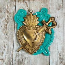 Stampo Cuore Sacro con Spada