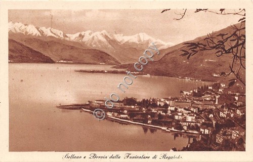 Cartolina postcard bellano - -,