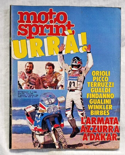 Motosprint 1988 ktm - motosprint, 4/1988