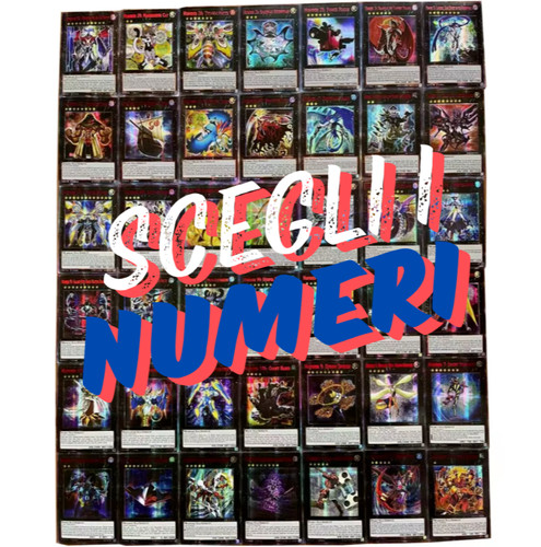 Scegli tuoi numeri gi oh - scegli,
