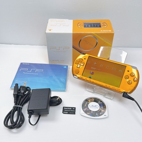 Sony psp 3000 - psp, giallo