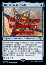 MTG THE KEY TO THE VAULT EXC - LA CHIAVE DEL CAVEAU 54 - OTJ - MAGIC