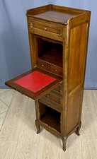 ?Mobiletto Scrivania Porta Gioie in Noce  Primi ‘900 Francia Parigi Restaurato