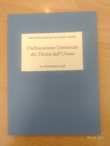 Dichiarazione universale dei - dichiarazione,