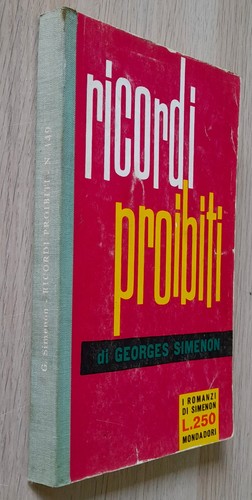 Simenon ricordi proibiti - ricordi,