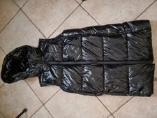 Piumino Smanicato Lungo Zara Taglia M Effetto Lucido