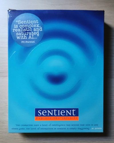 Sentient adventure game cd - game,