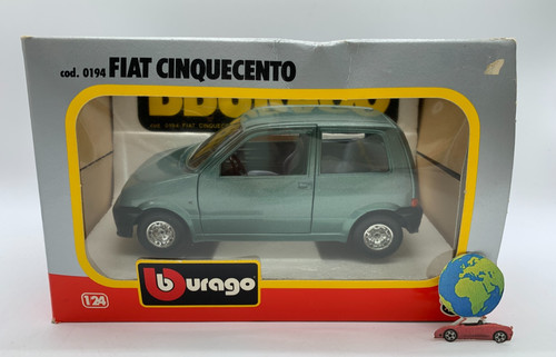 Bburago fiat 500 1992 - bburago, scala