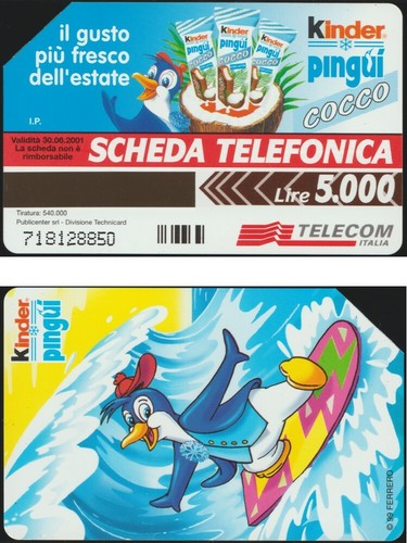Scheda telefonica 5000 lire - scheda,