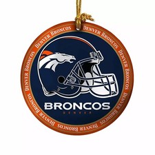 Denver Broncos 2.5" Ceramic