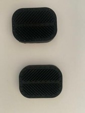 Pair of rubber pedals old Fiat