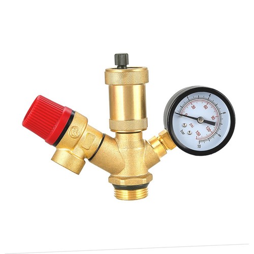Valvola sicurezza ottone - sicurezza,