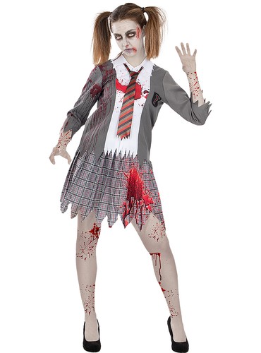 Costume studentesssa zombie - studentesssa,