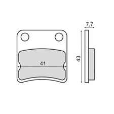 pastiglie freno A MANO
