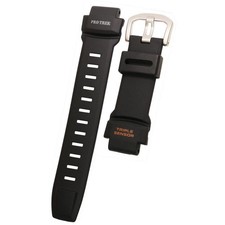 Cinturino originale Casio PRO TREK PRG-260/550 uretano nero...