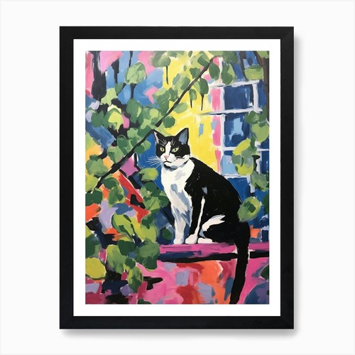 Quadro gatto a - quadro, di