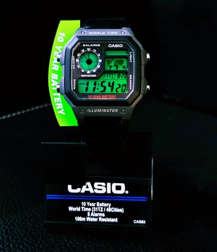 Verde casio royale world - casio,