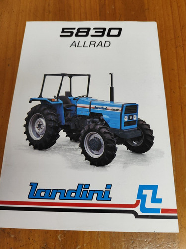 Landini 5830 depliant trattore