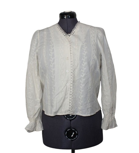 Metwo blusa donna vittoriana
