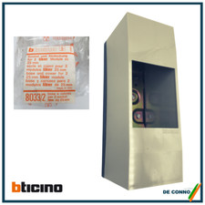 Base a calotta 2 posti per interruttori Tiker Bticino 8033/2 scatola vintage