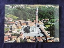 Cartolina Crespano del Grappa Antica Piazza S. Marco Treviso ED440